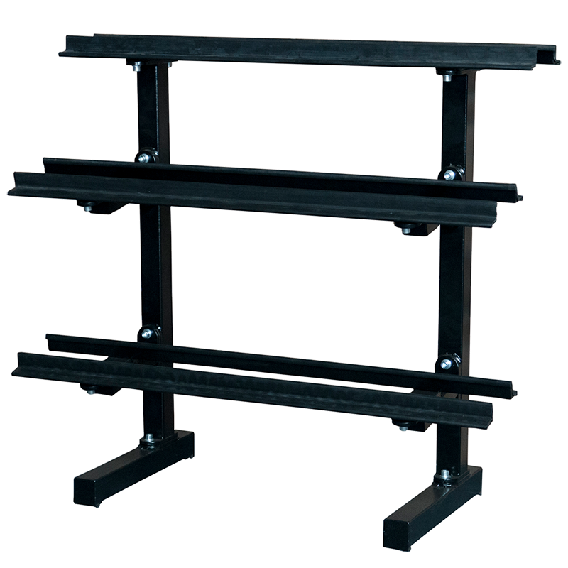 Kurzhantelständer für 18 Hanteln (3 Etagen)