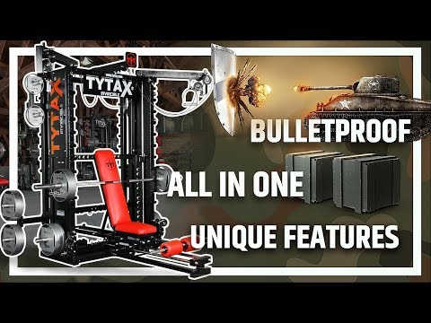TYTAX T2-X Multi-Gym Kraftstation mit Multipresse, Kabelzug und Power-Rack