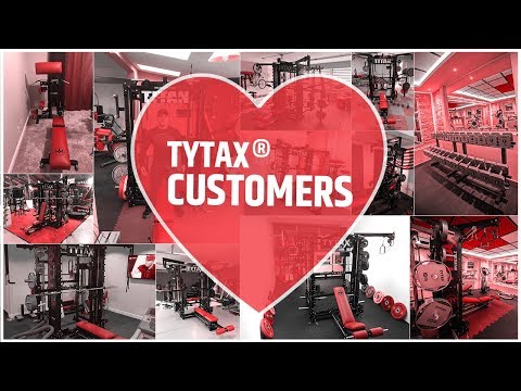 TYTAX T3-X Multi-Gym Kraftstation mit Multipresse, Kabelzug und Power-Rack