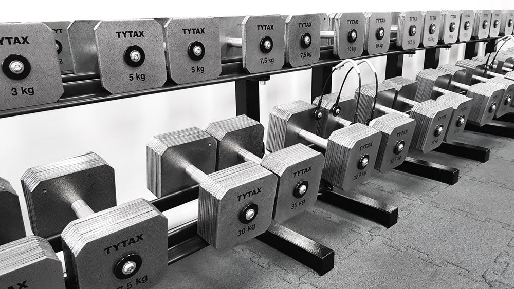 TYTAX Kurzhantel-Set 3 kg - 30 kg