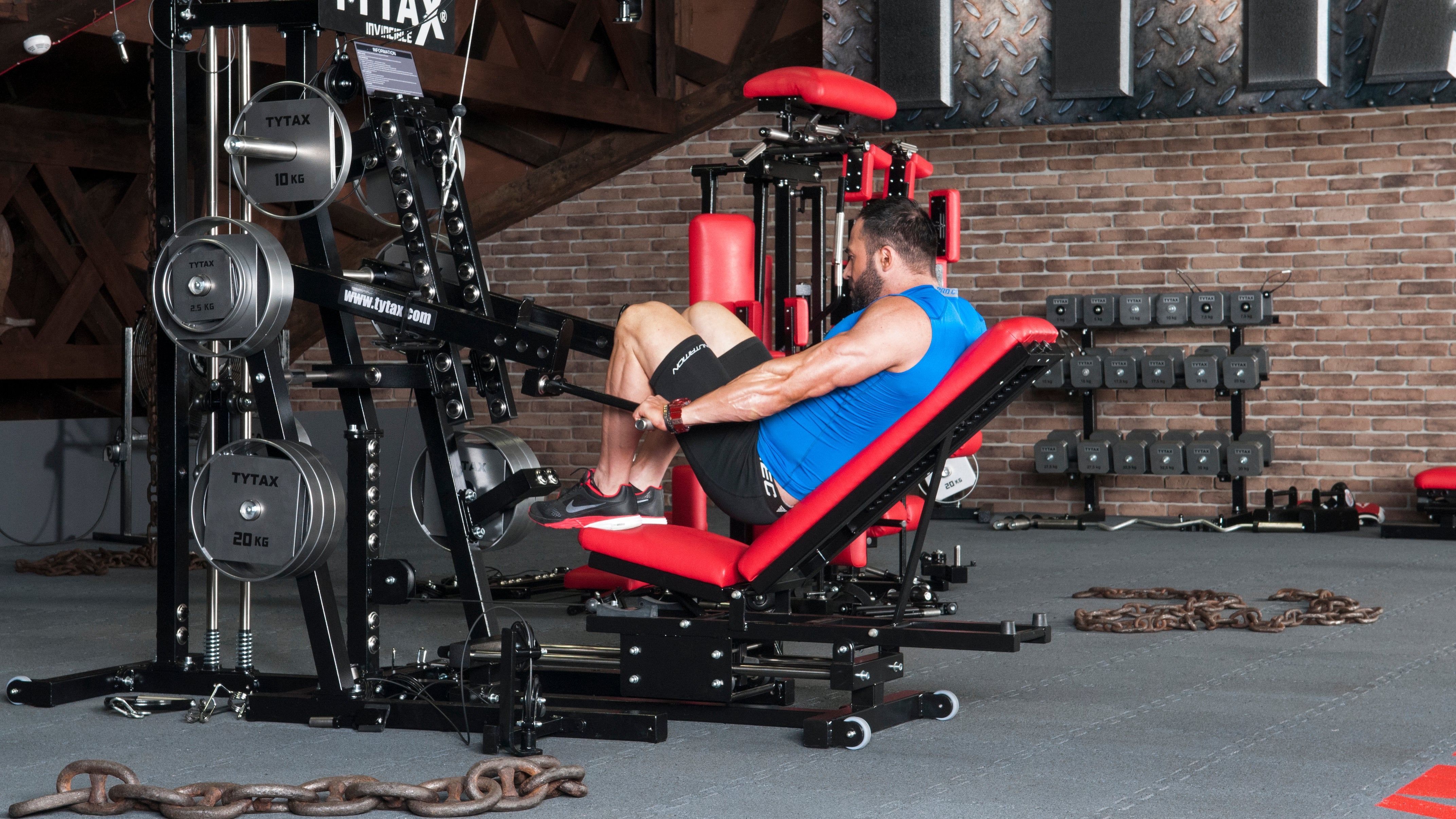 Brustpresse sitzend negativ