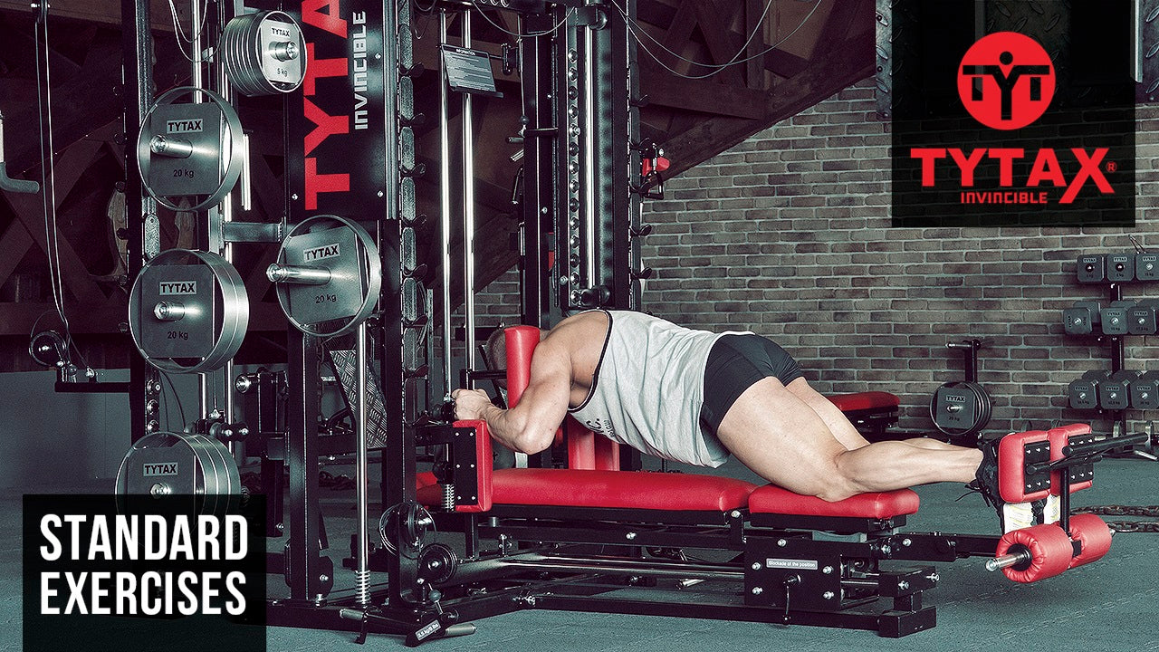 Schlitten Gluteus Presse