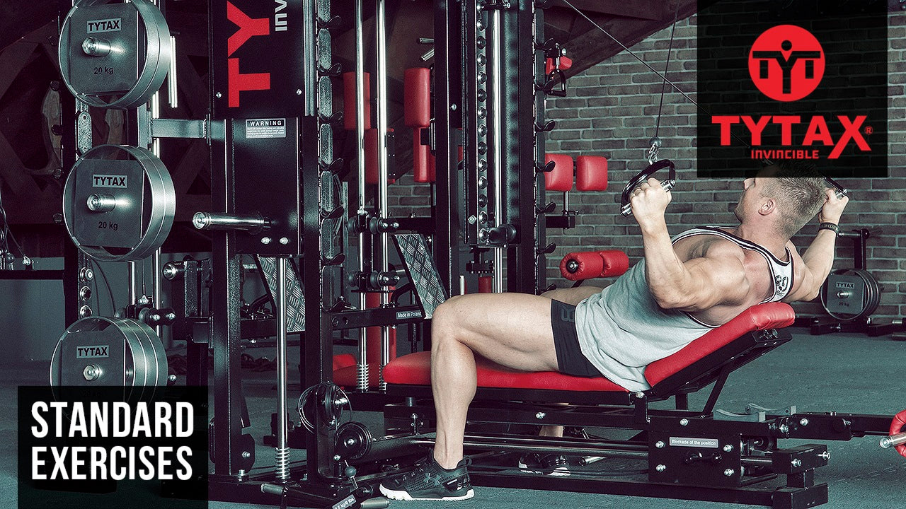 Seitheben Kabelzug Rückenlage