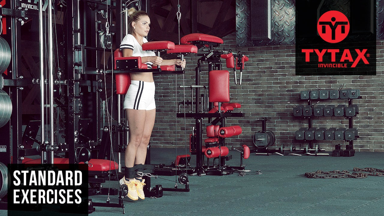 Seitliches Beinheben mit Gewicht