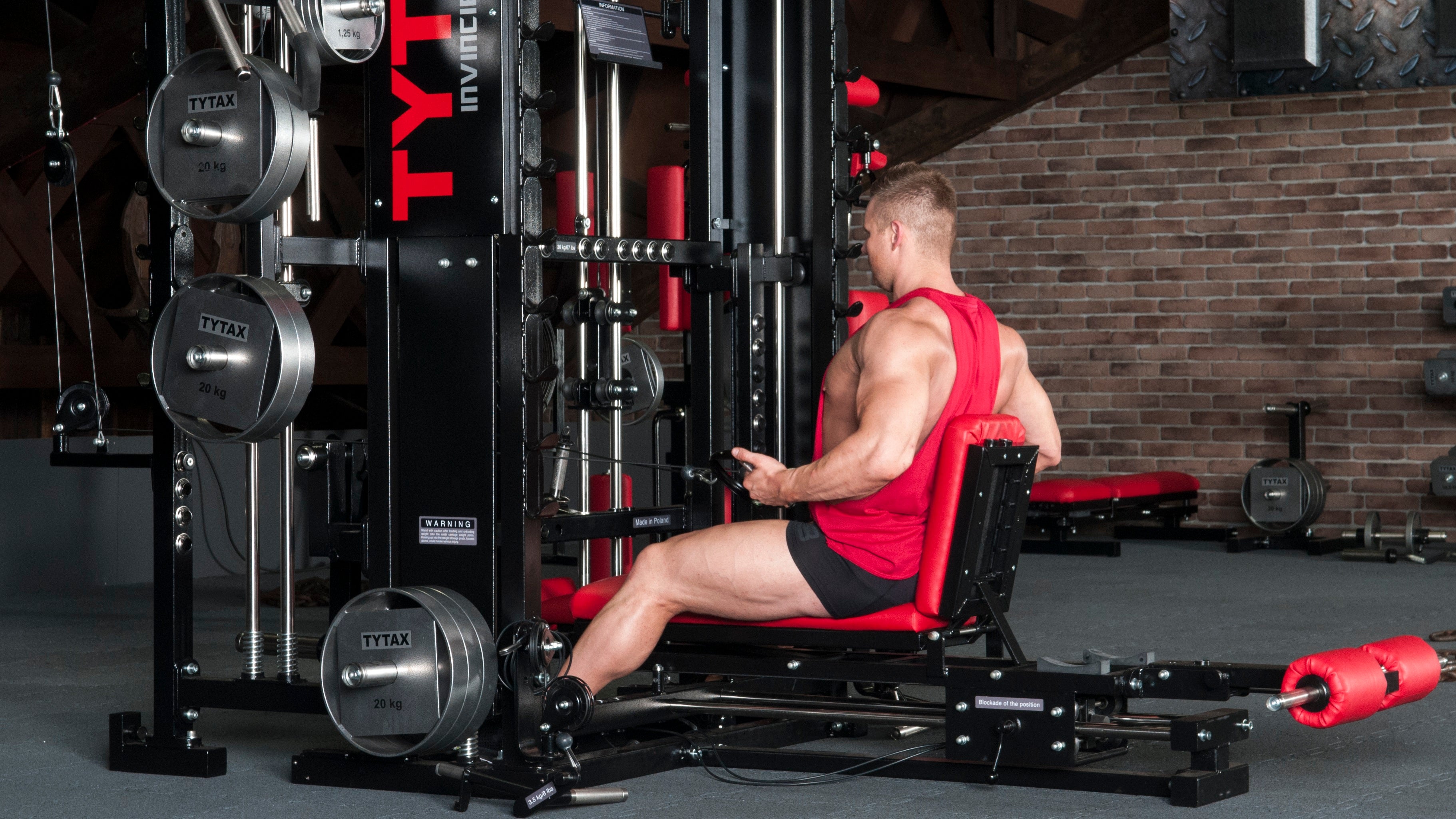 Kabelzug-Rudern Untergriff sitzend