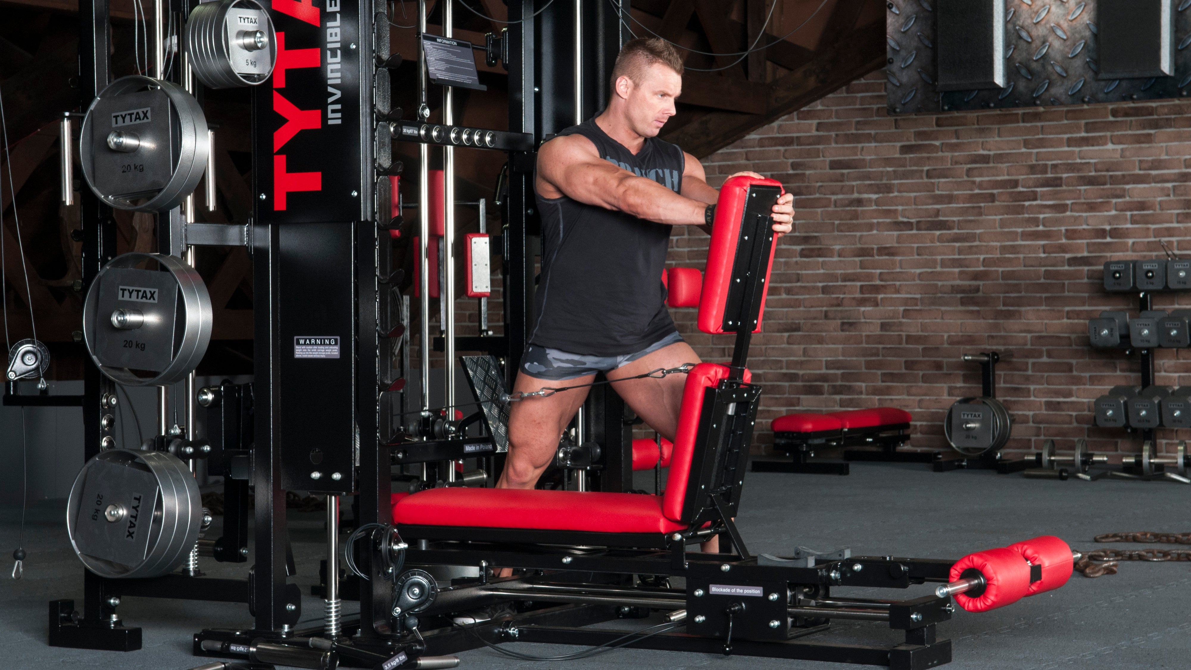 Sled Standing One Arm Chest Press