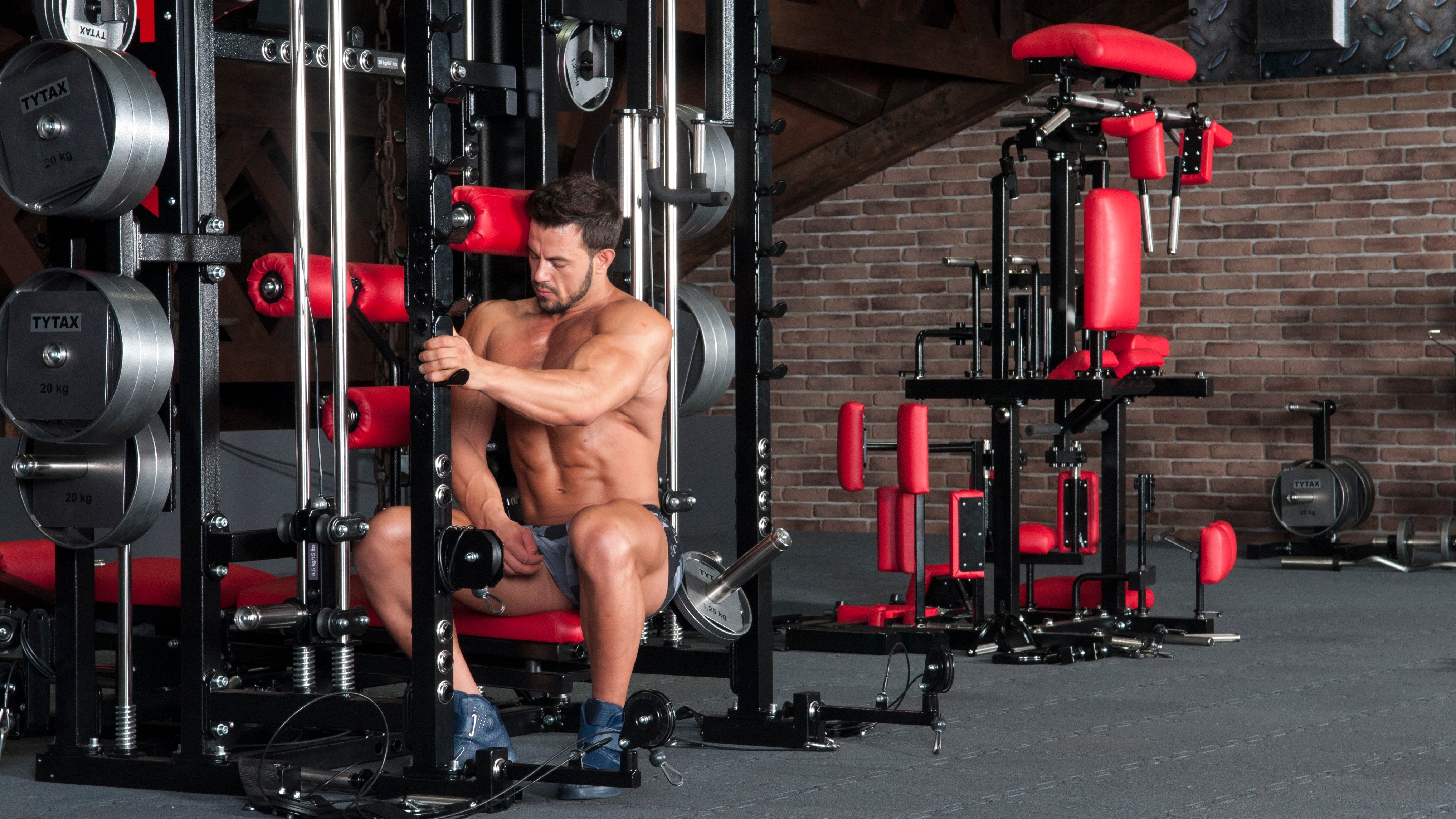 Nackenstrecken seitlich am Übungsarm