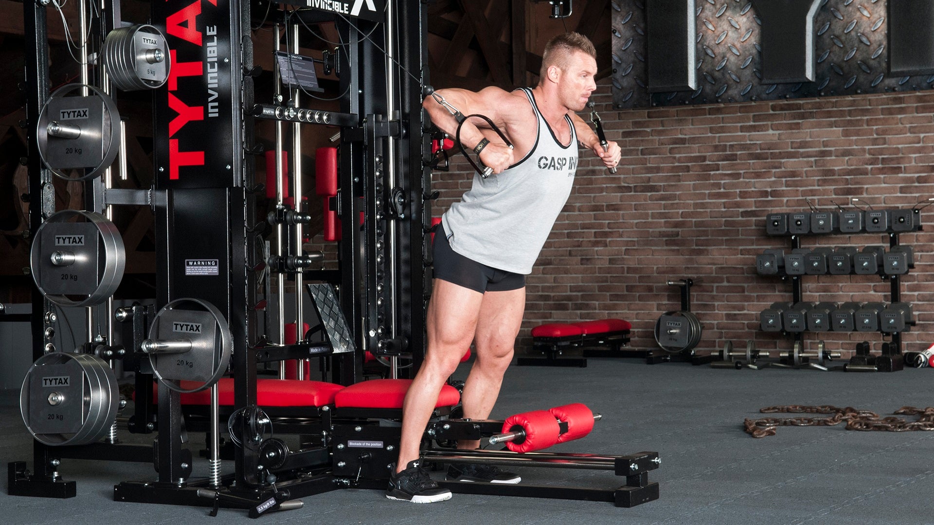 Standing Cable Chest Press