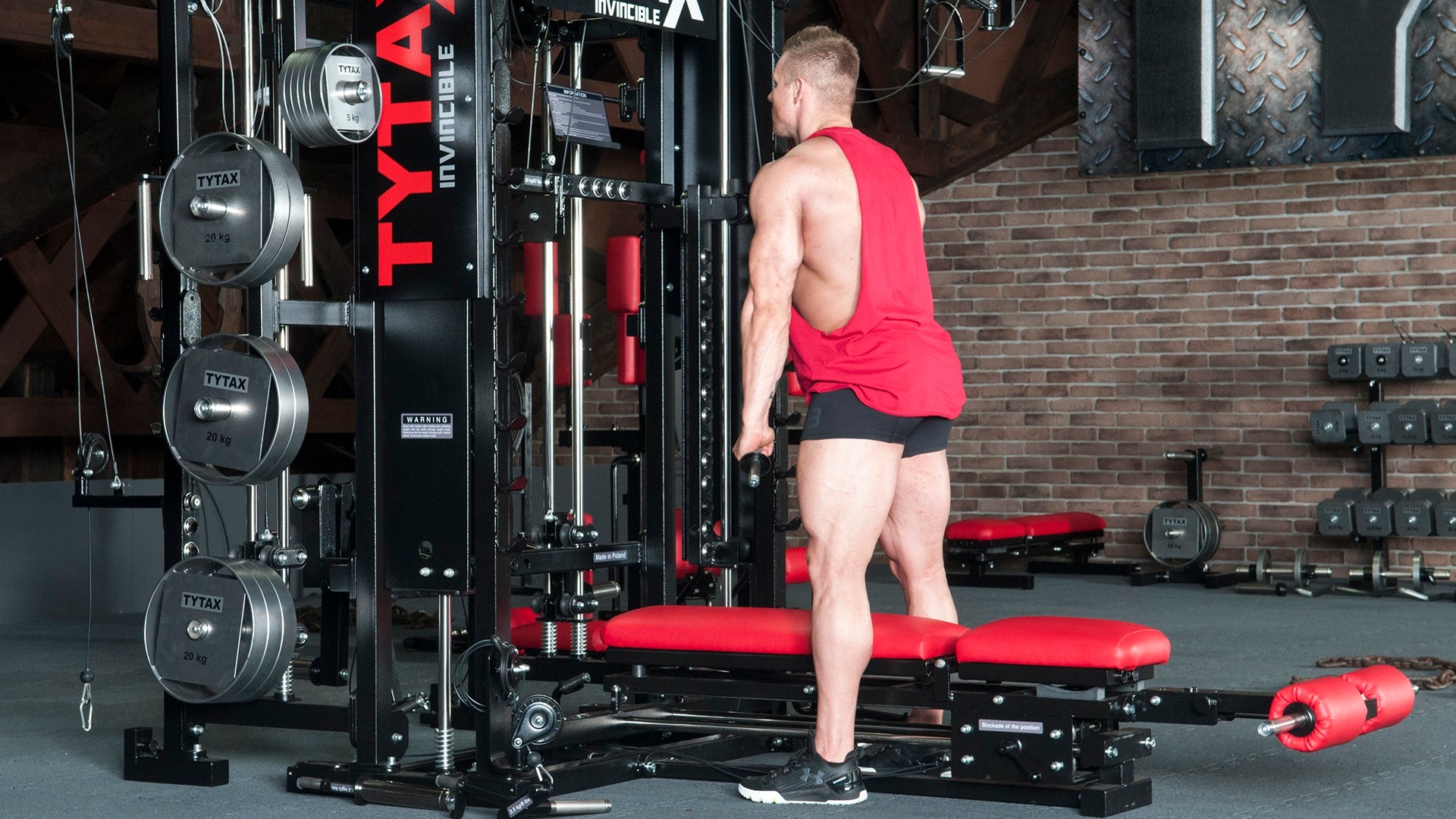 Kabelzug Trizepsdrücken Vorderseite