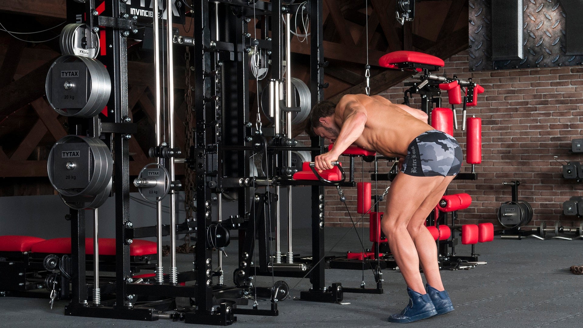 Vorgebeugte Cross-Rows