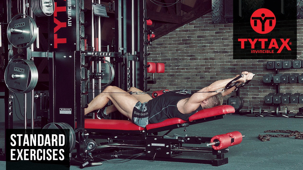 Kabelzug Schulterpresse liegend