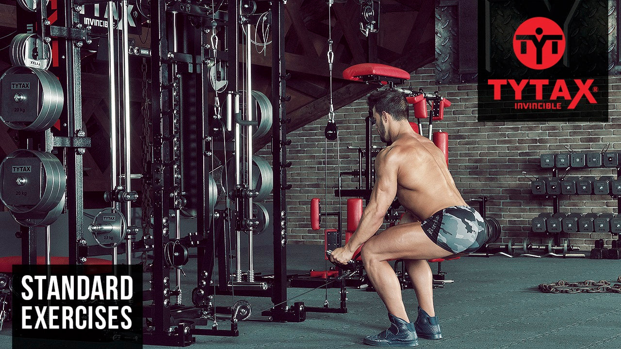 Squat with Cross Cable Shoulder Raise