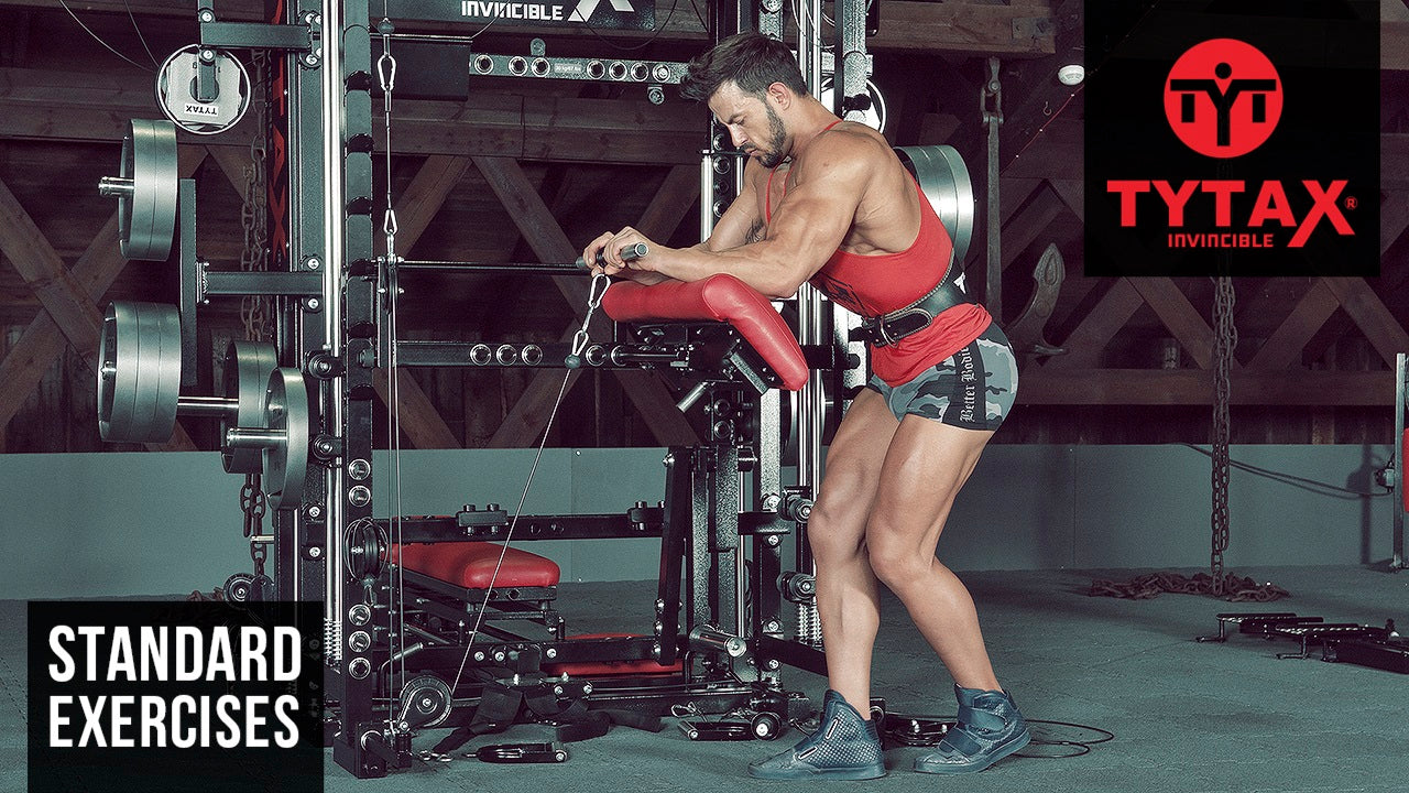 Cable Reverse Wrist Curl