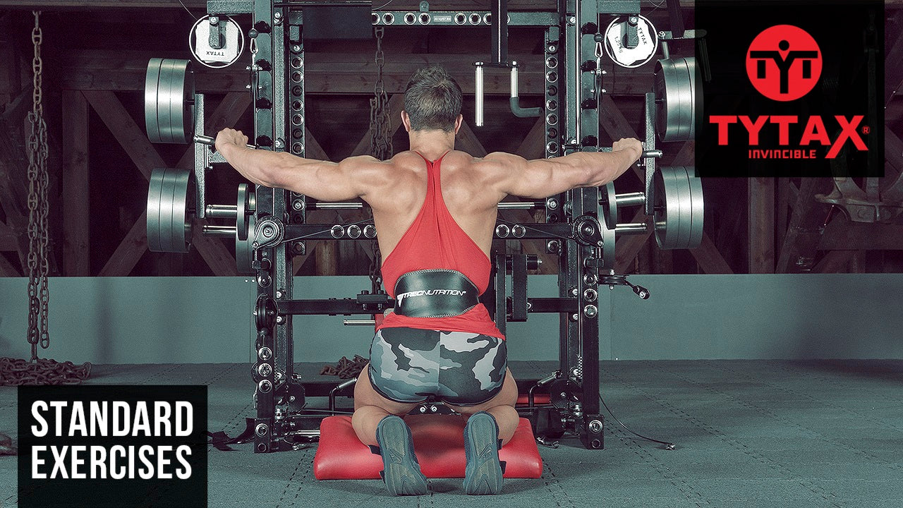 Kneeling Reverse Cable Fly (Hammer Grip)