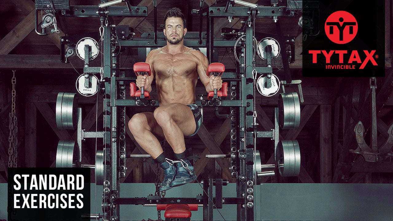 Hanging Cable Oblique Knee Raise