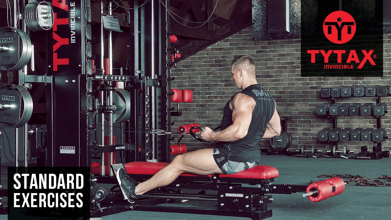 Seated Cross Cable Row