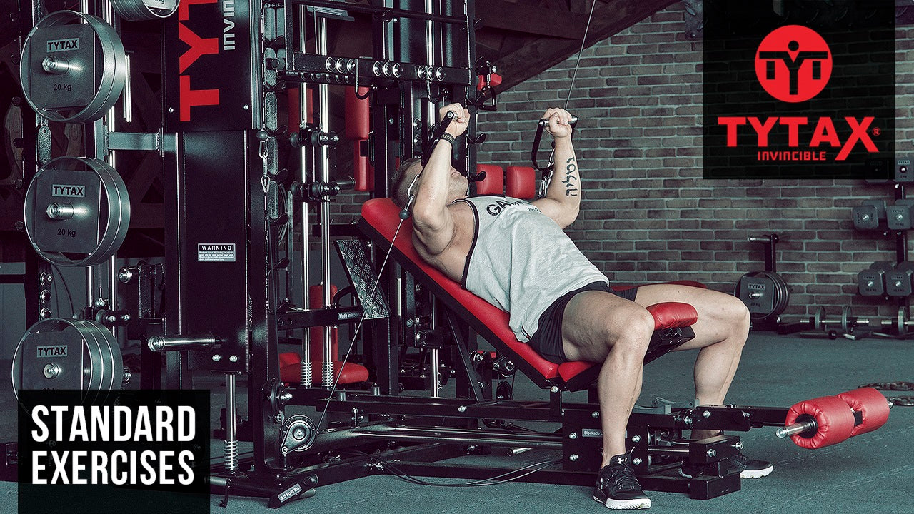 Cable Incline Chest Press