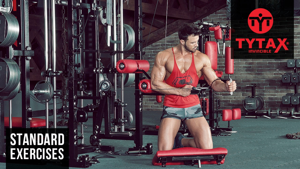 Kneeling Cable Reverse Fly