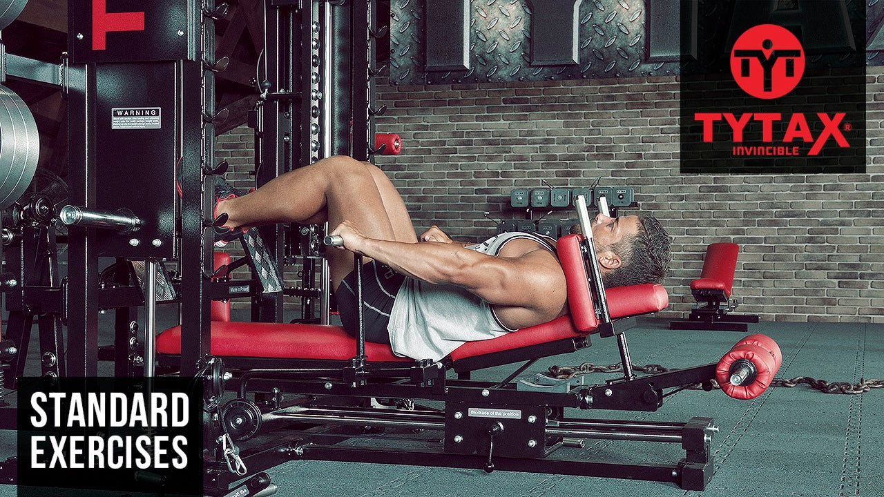 Sled Lying Chest Dip (Pronated Grip)