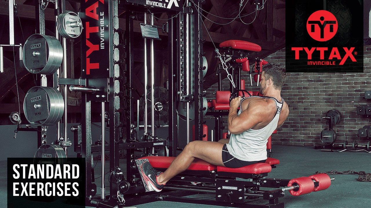 Seated V-Bar Pulldown