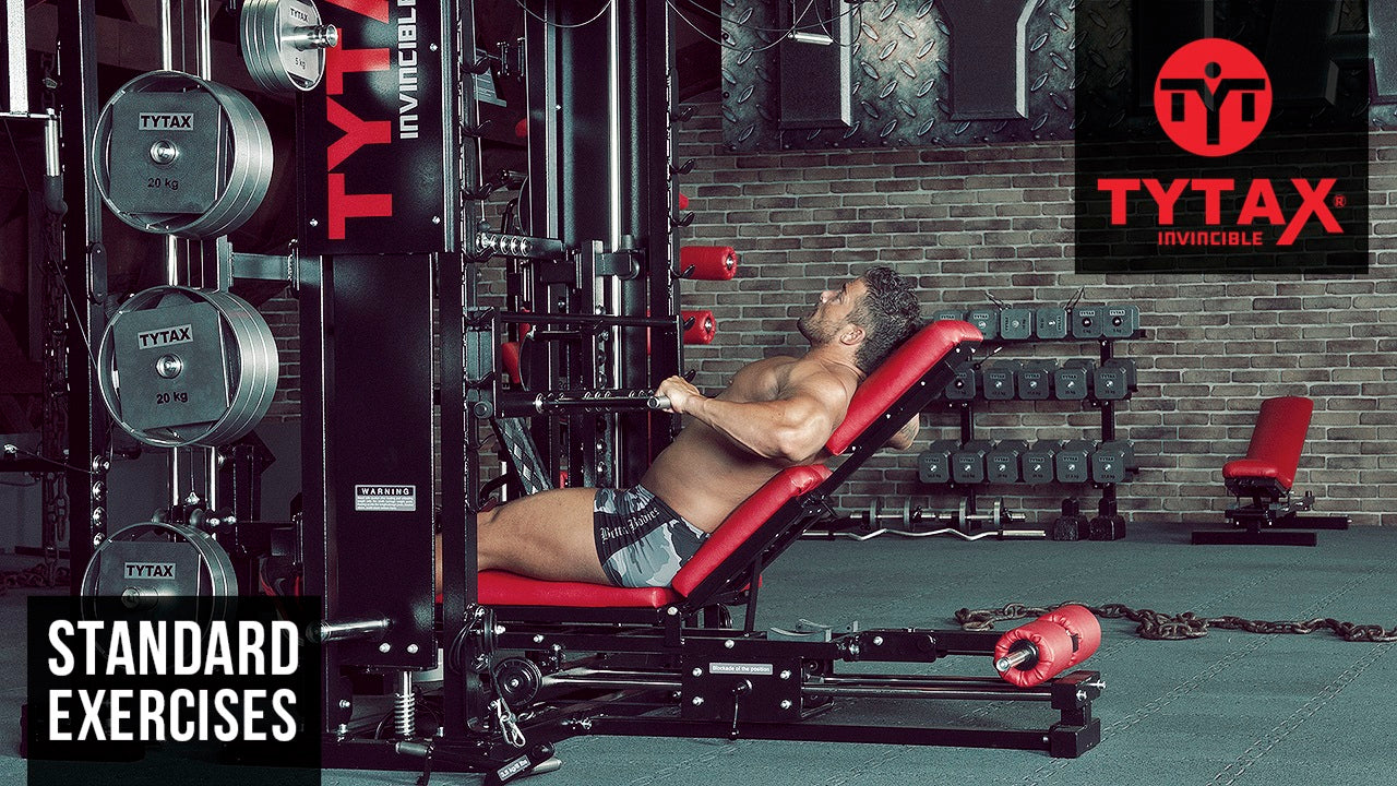 Sled Incline Chest Press (Pronated Grip)