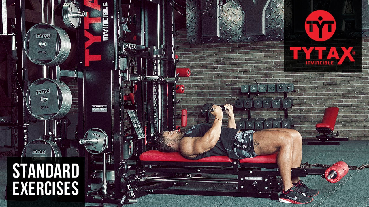 Lying Cable Reverse Grip Pullover