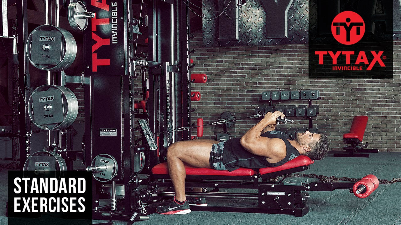 Seated Smith Triceps Hammer Press