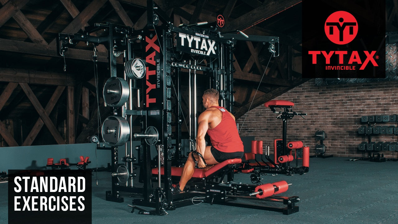 Seated Cable Iron Cross