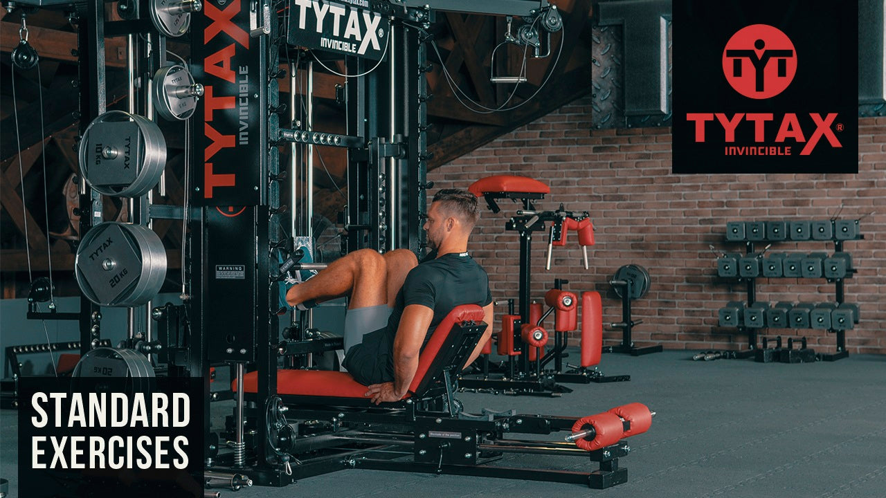 Seated Sled Leg Press (High Foot Placement)
