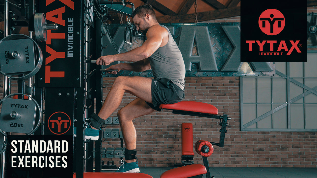 Cable Seated Bike Exercise