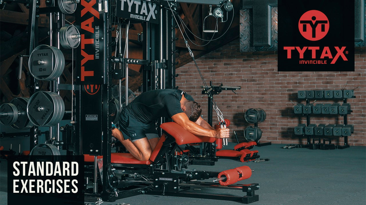 Preacher Cable Hammer Triceps Extension