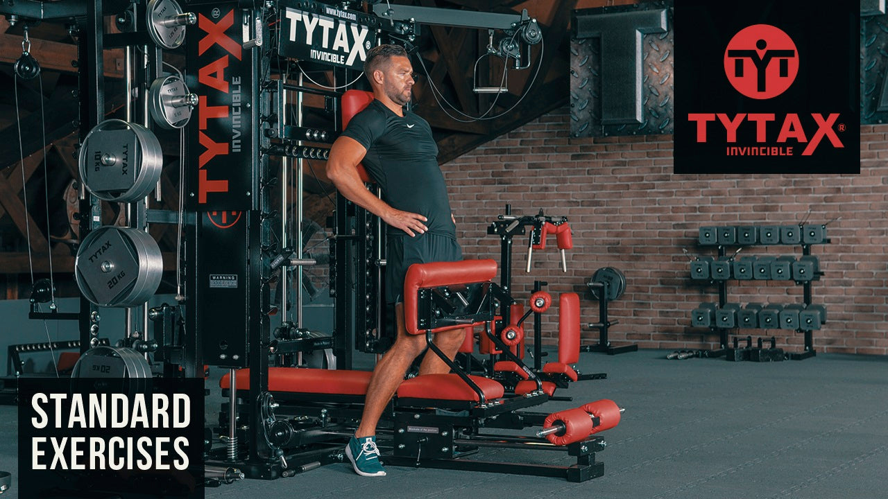 Standing Sled Glute Bridge