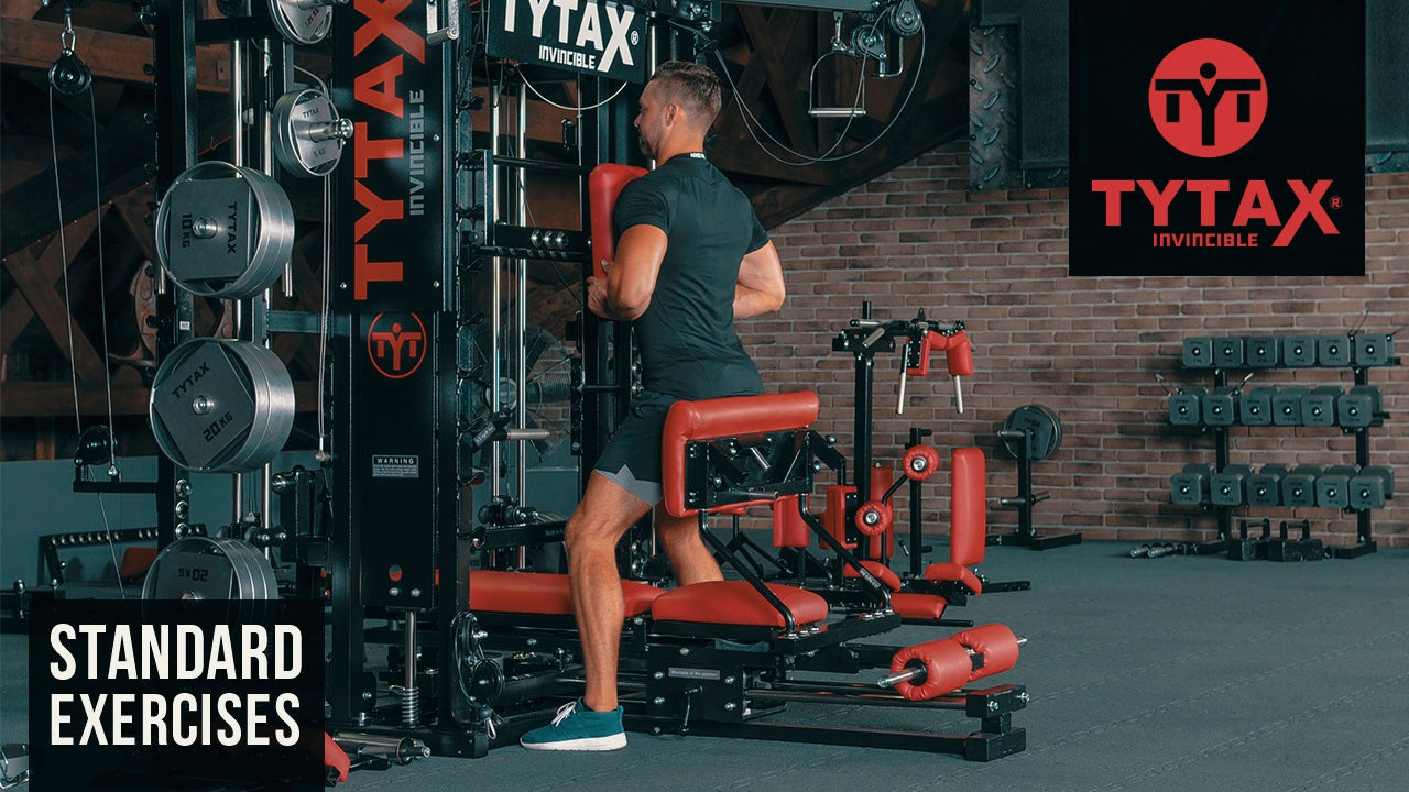 Standing Sled Reverse Glute Bridge