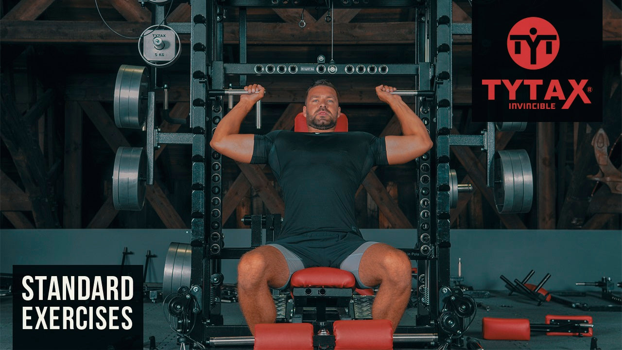 Seated Smith Overhead Shoulder Press