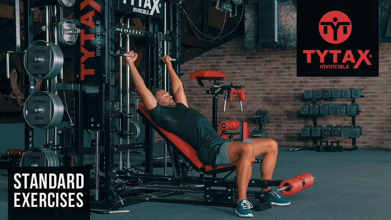 Incline Smith Overhead Shoulder Press