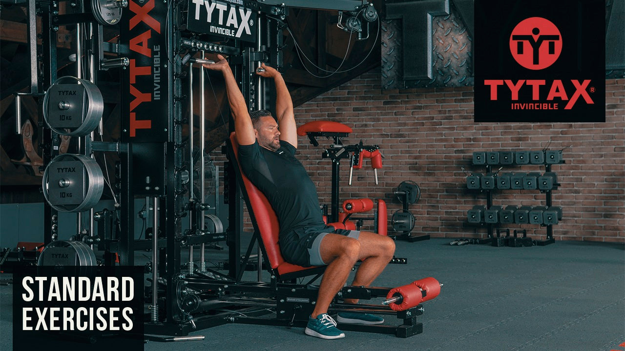 Seated Smith Triceps Extension