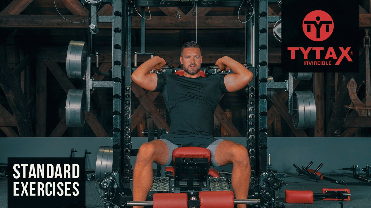 Seated Smith Triceps Extension