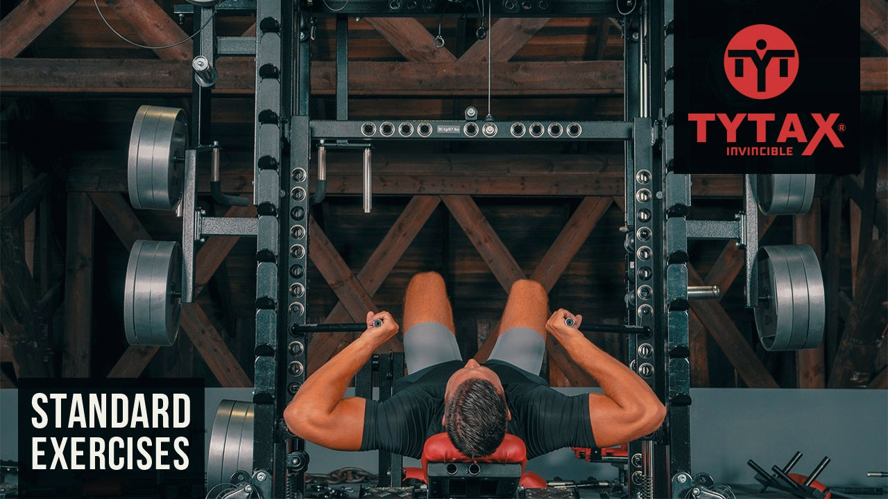 Lying Smith Reverse Hammer Grip Bench Press