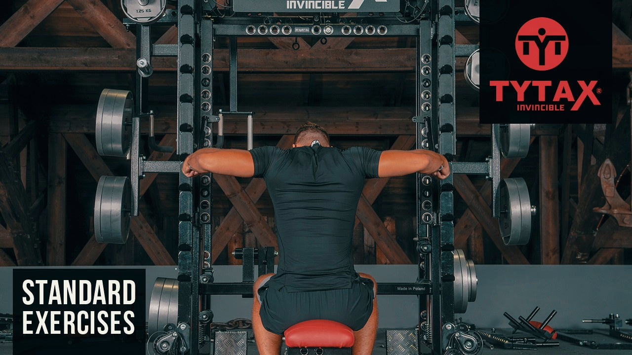 Seated Smith Stiff Arm Side Pulldown