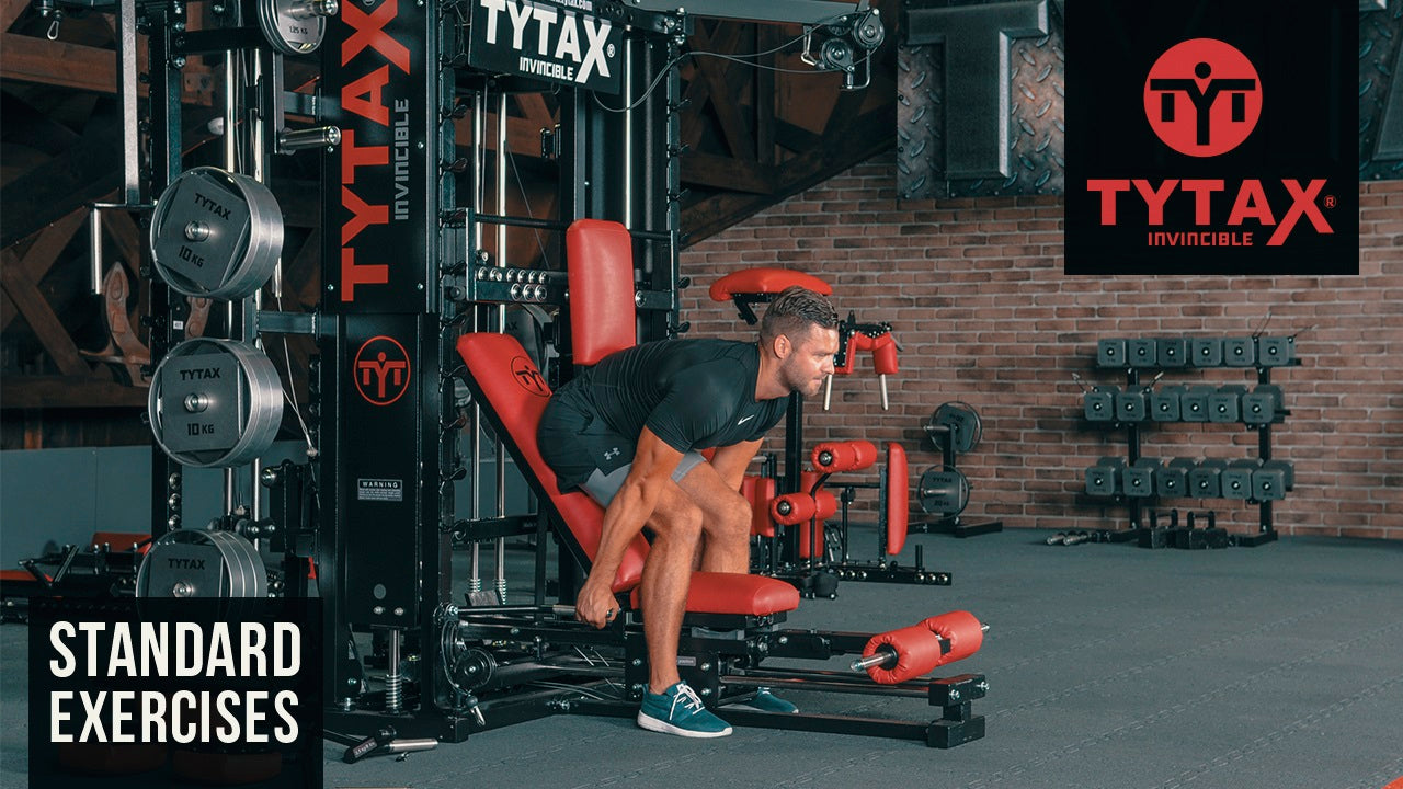 Standing Smith Bent-Over Chest Press