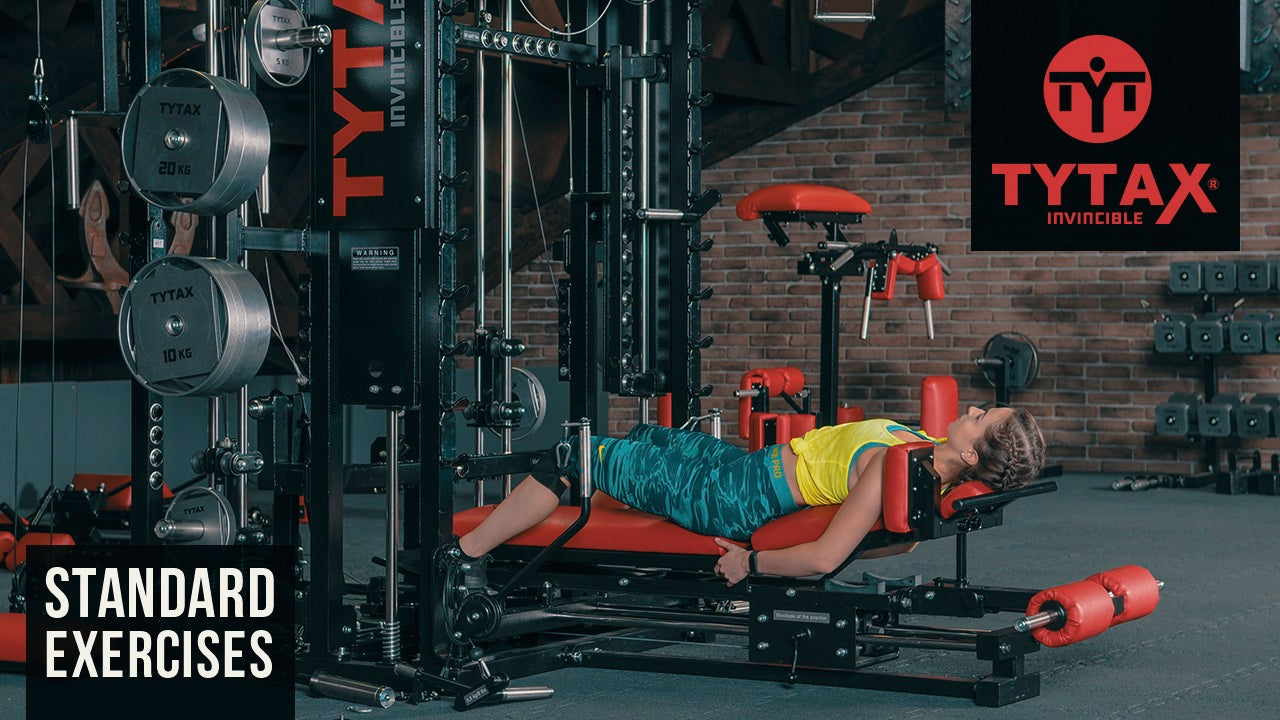 Lying Sled Cable Hip Adduction