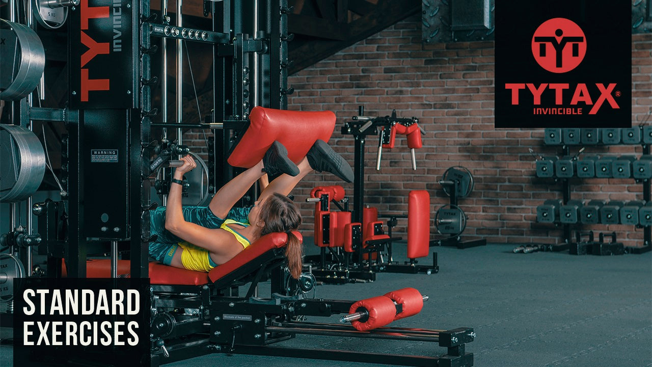 Lying Sled One Leg Stretching for the Hamstrings and Glutes Muscles