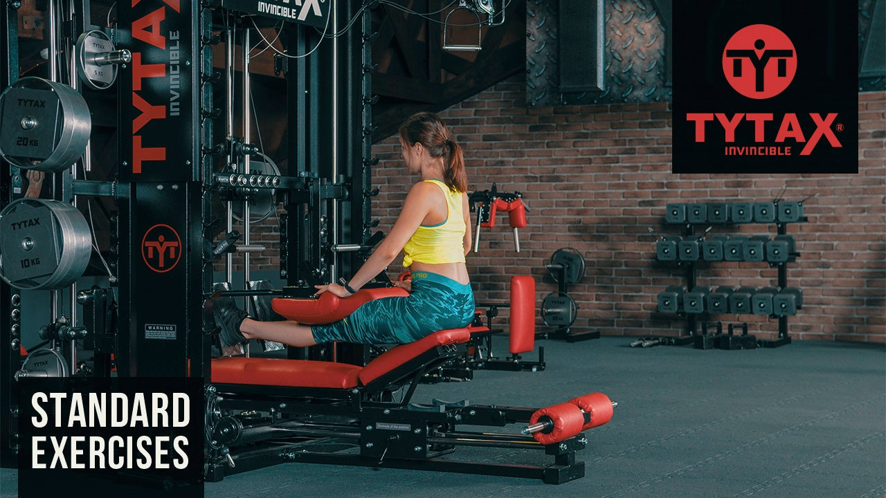 Seated Smith Half Reverse Leg Curl