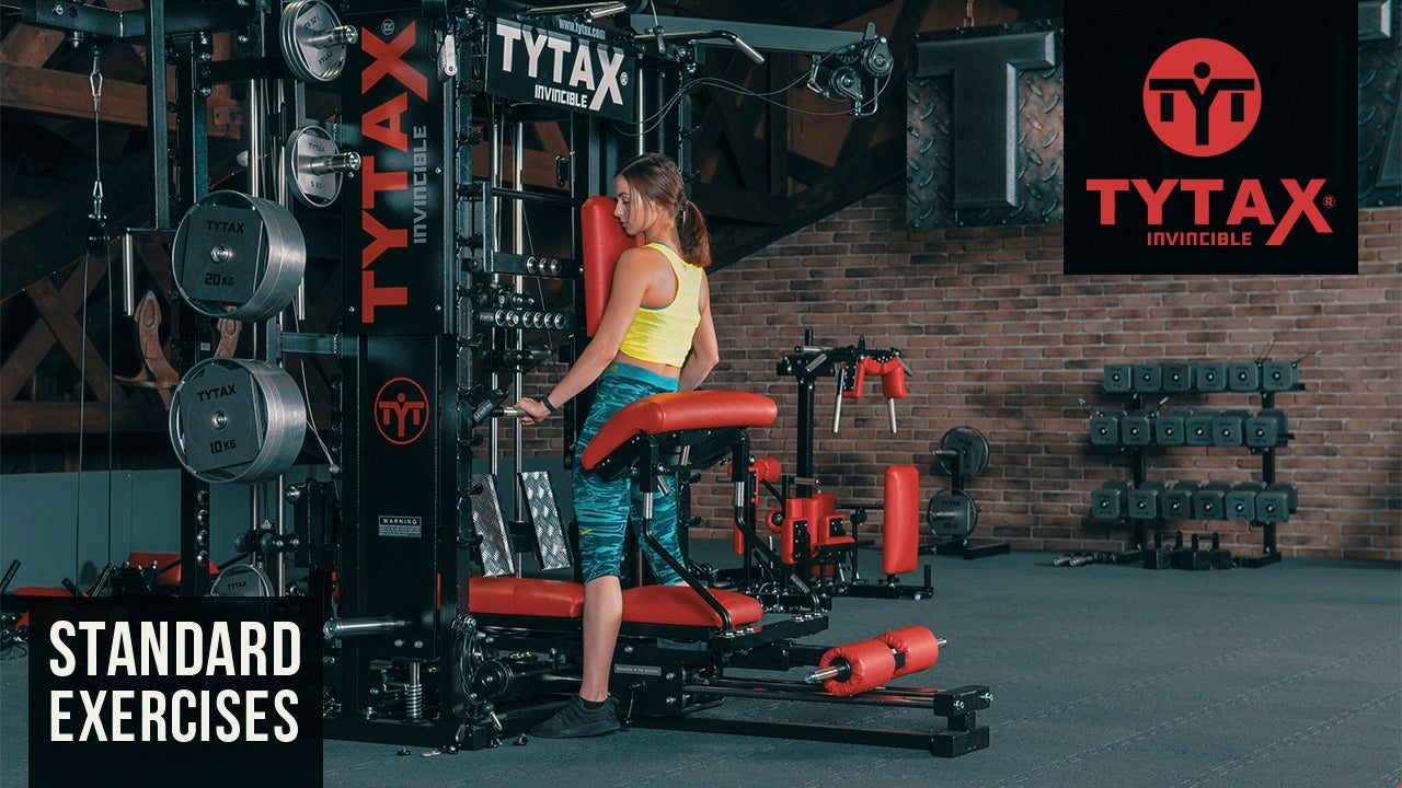 Standing Sled Reverse Glute Bridge