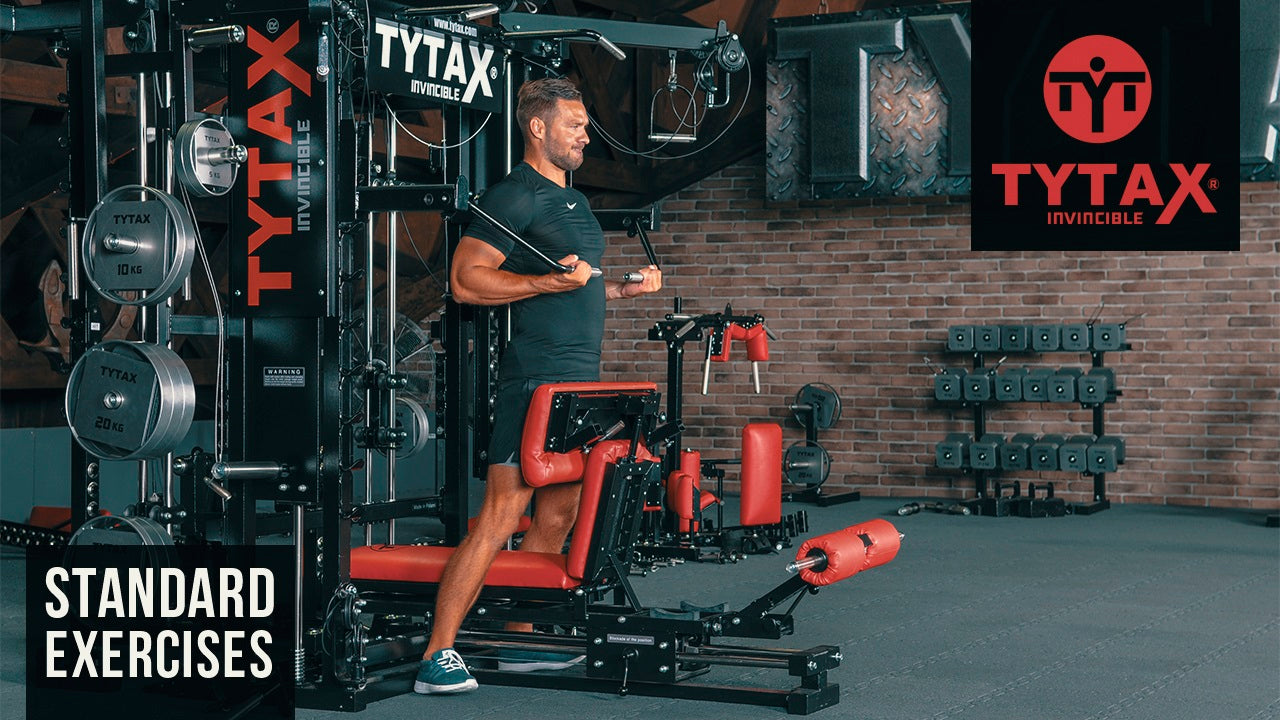 Standing Sled Reverse Grip Row