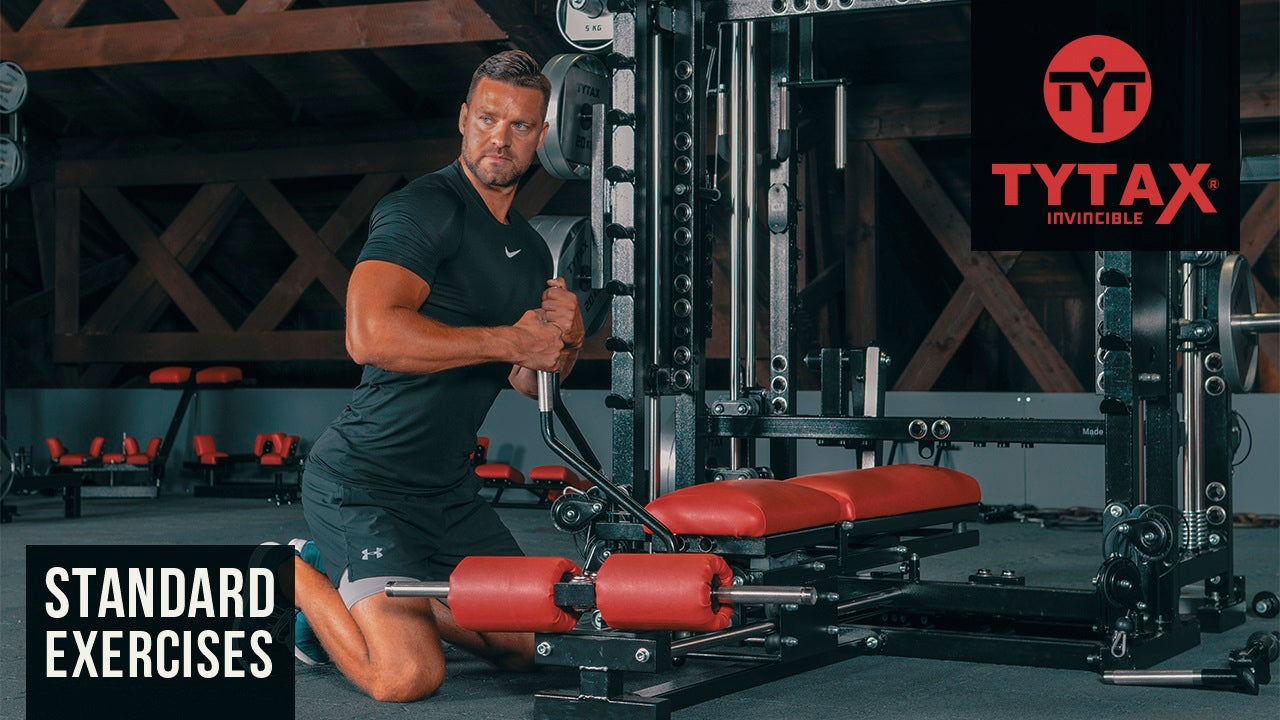 Kneeling Sled Single Arm Reverse Fly