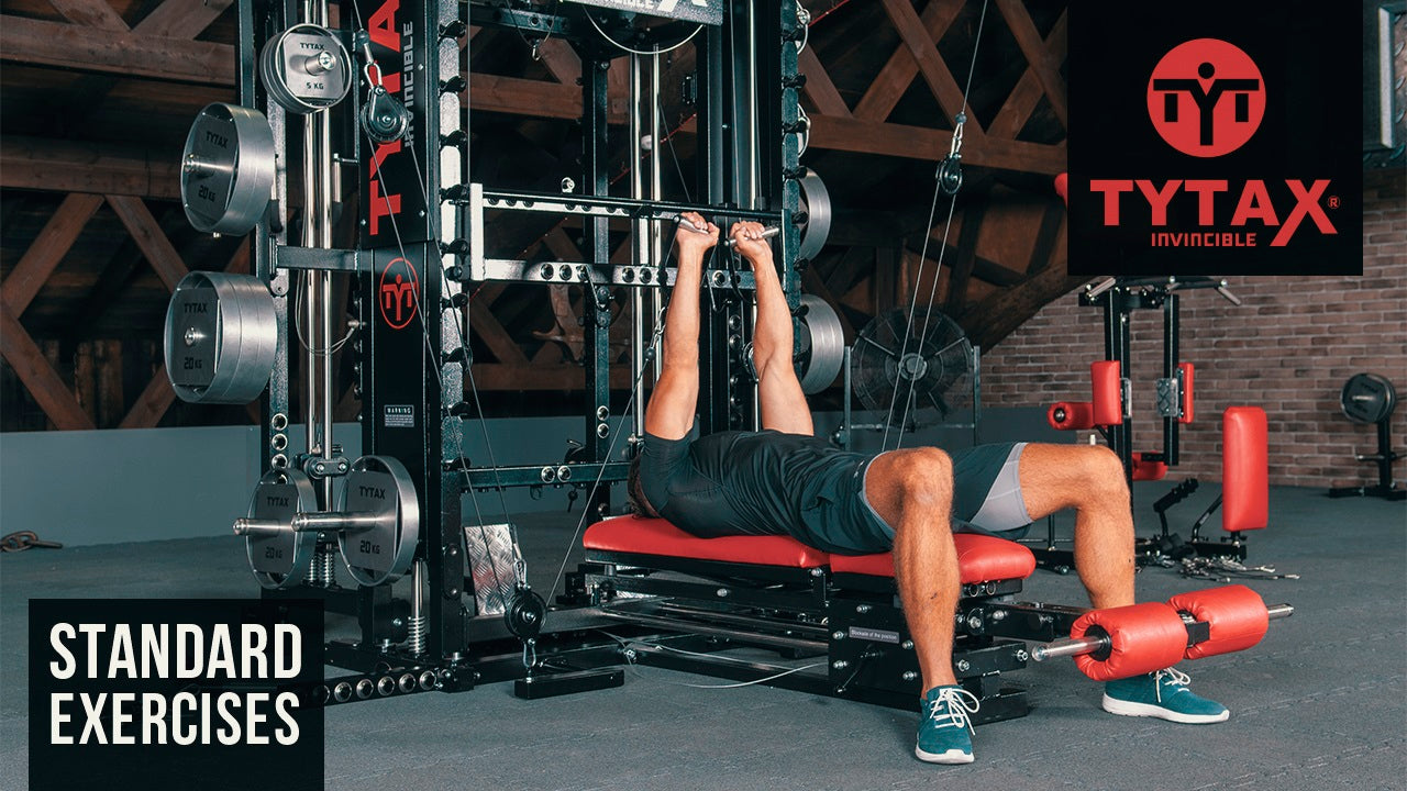 Cable Lying Chest Press