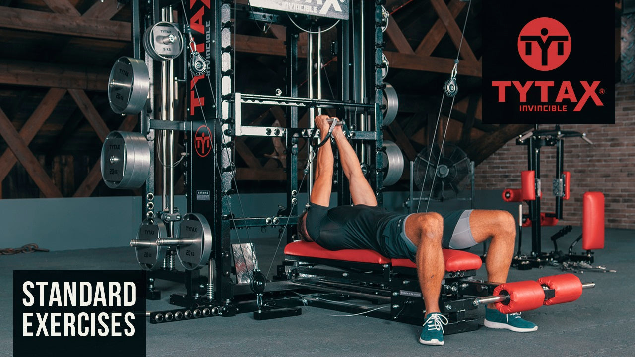 Cable Lying Chest Press