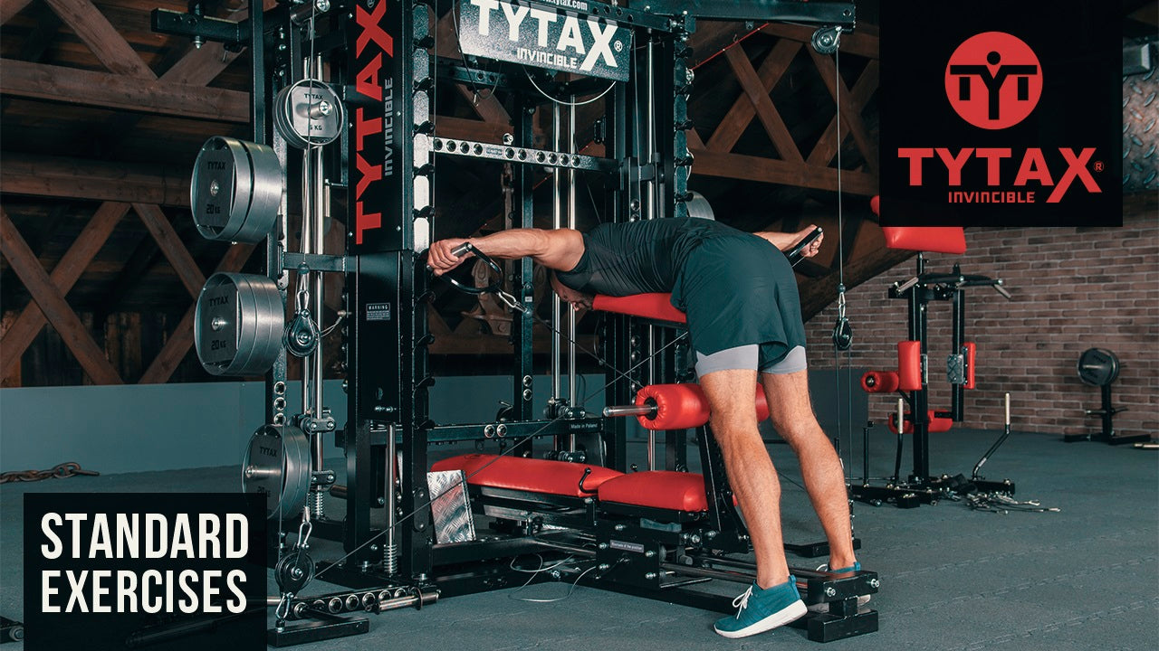 Cable Seated Bent-Over Rear Lateral Raise