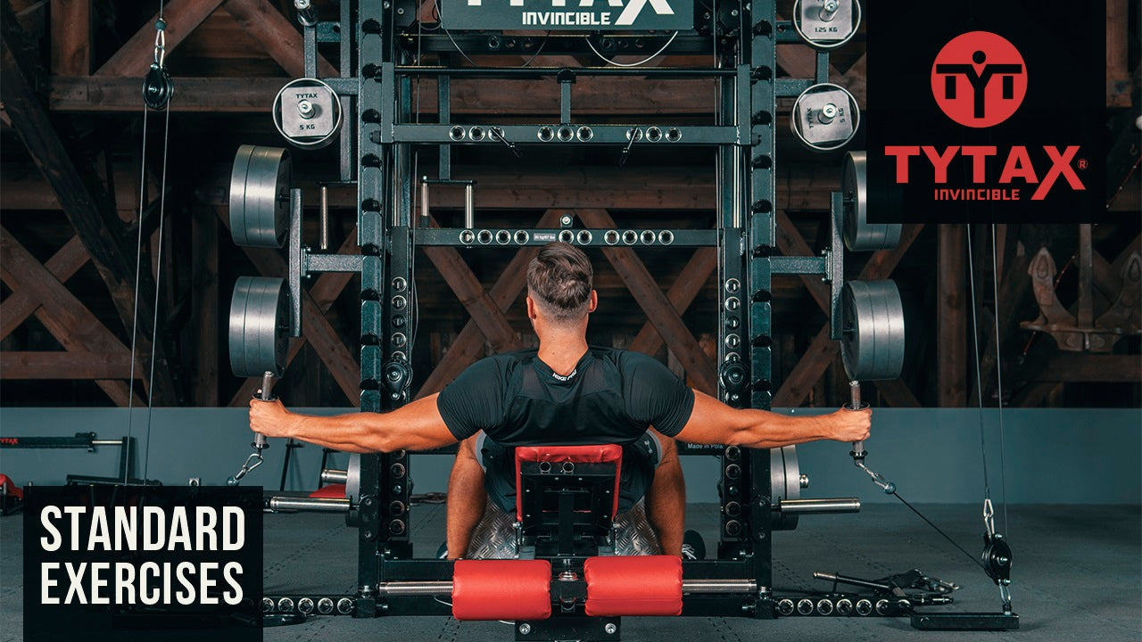 Reverse Overhead Cable Lateral Raise